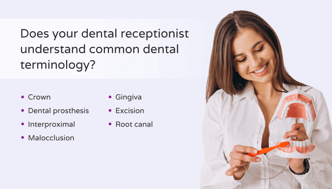 Examples of common dental terminology