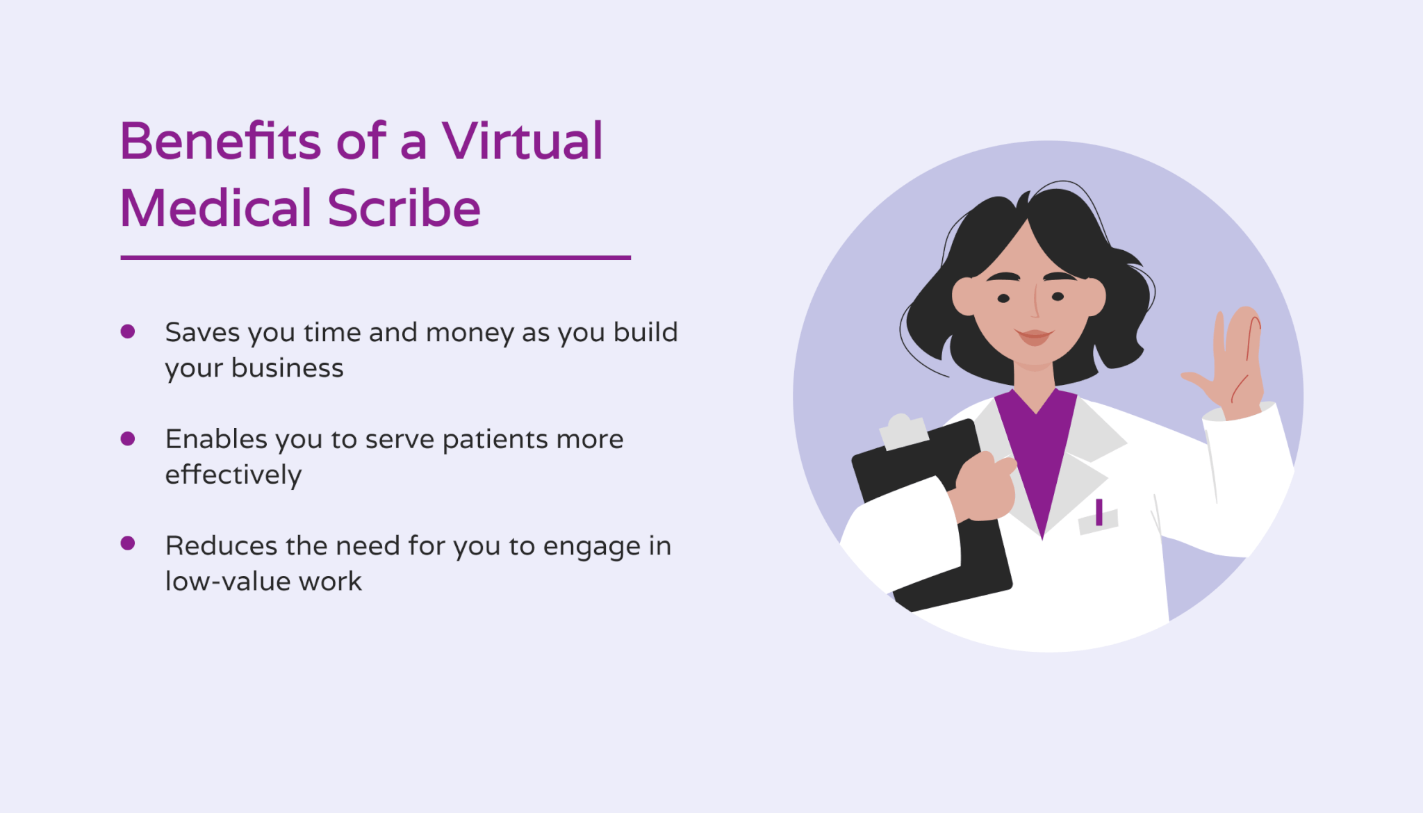 The benefits of hiring a virtual medical scribe