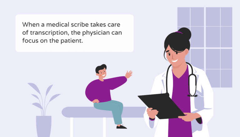 A medical transcription can improve patient care