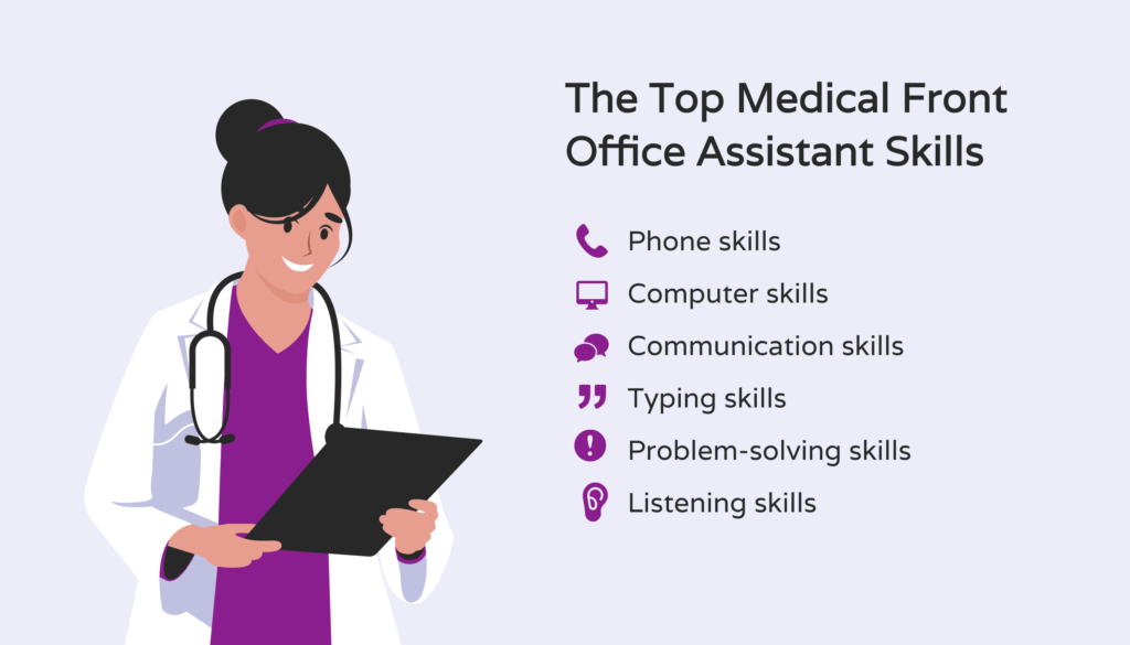 What Is A Medical Front Office Assistant Hello Rache   Top Medical Front Office Assistant Skills 1024x585 