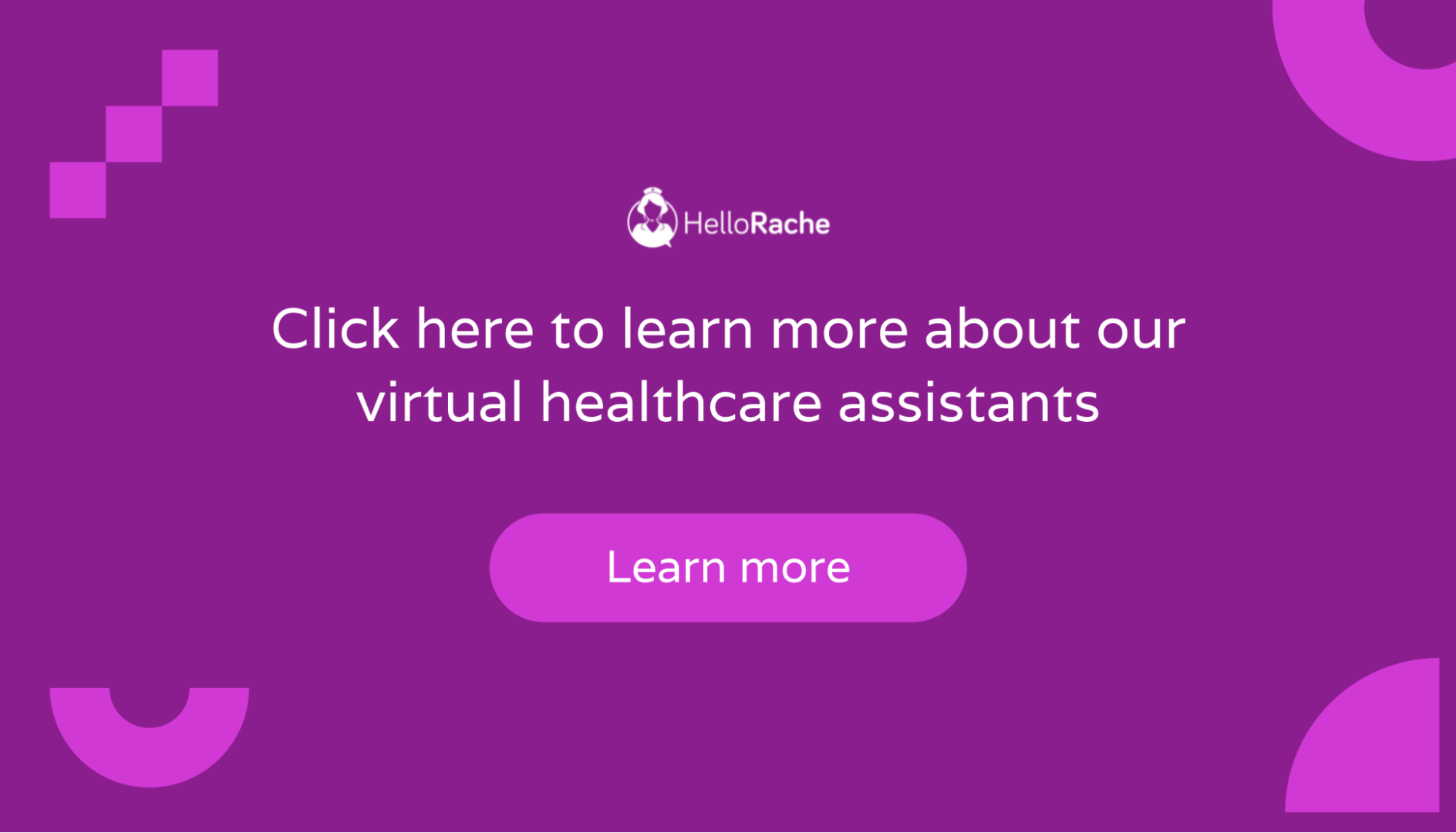 HelloRache virtual healthcare assistants 