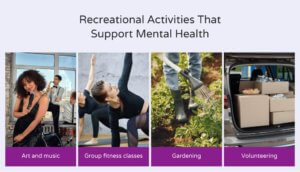 Mental health recreational activities