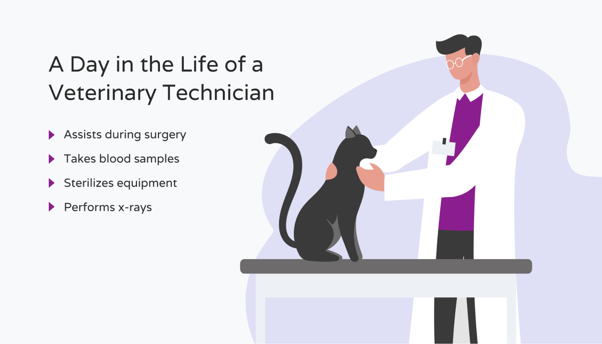 Key differences vet technicians vs. vet assistants. Hello Rache