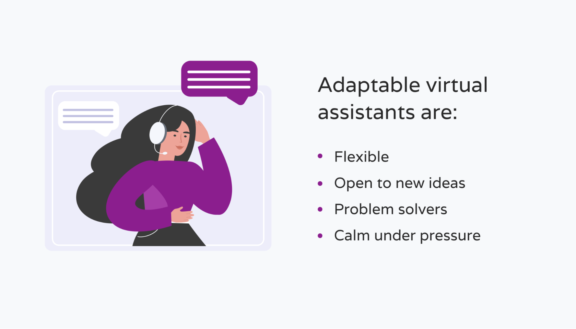 Virtual assistant adaptability skills