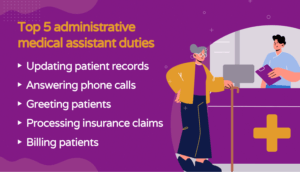 Top 5 administrative medical assistant duties