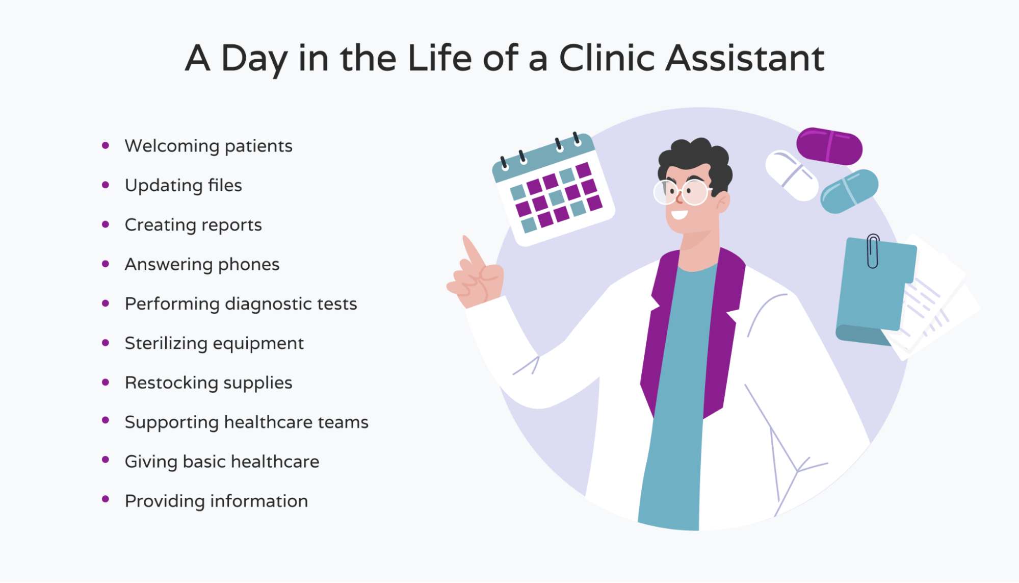A day in the life of a clinic assistant