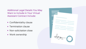 Additional details for your contract
