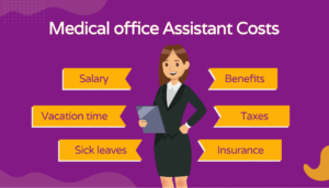 medical office assistant costs