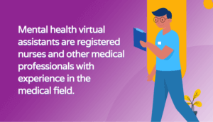 Qualifications of healthcare virtual assistants