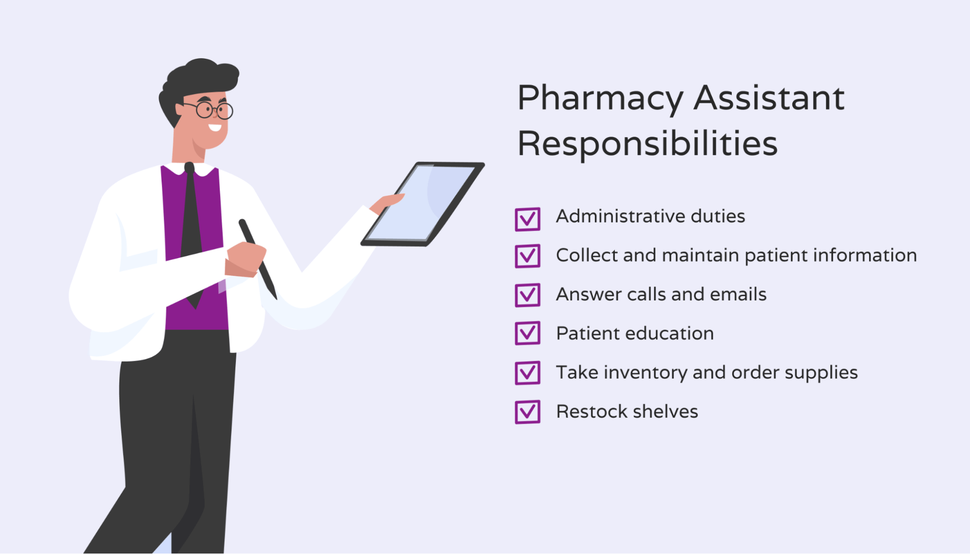 Responsabilities Of A Pharmacy Assistant 