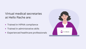 Experience of virtual medical secretaries