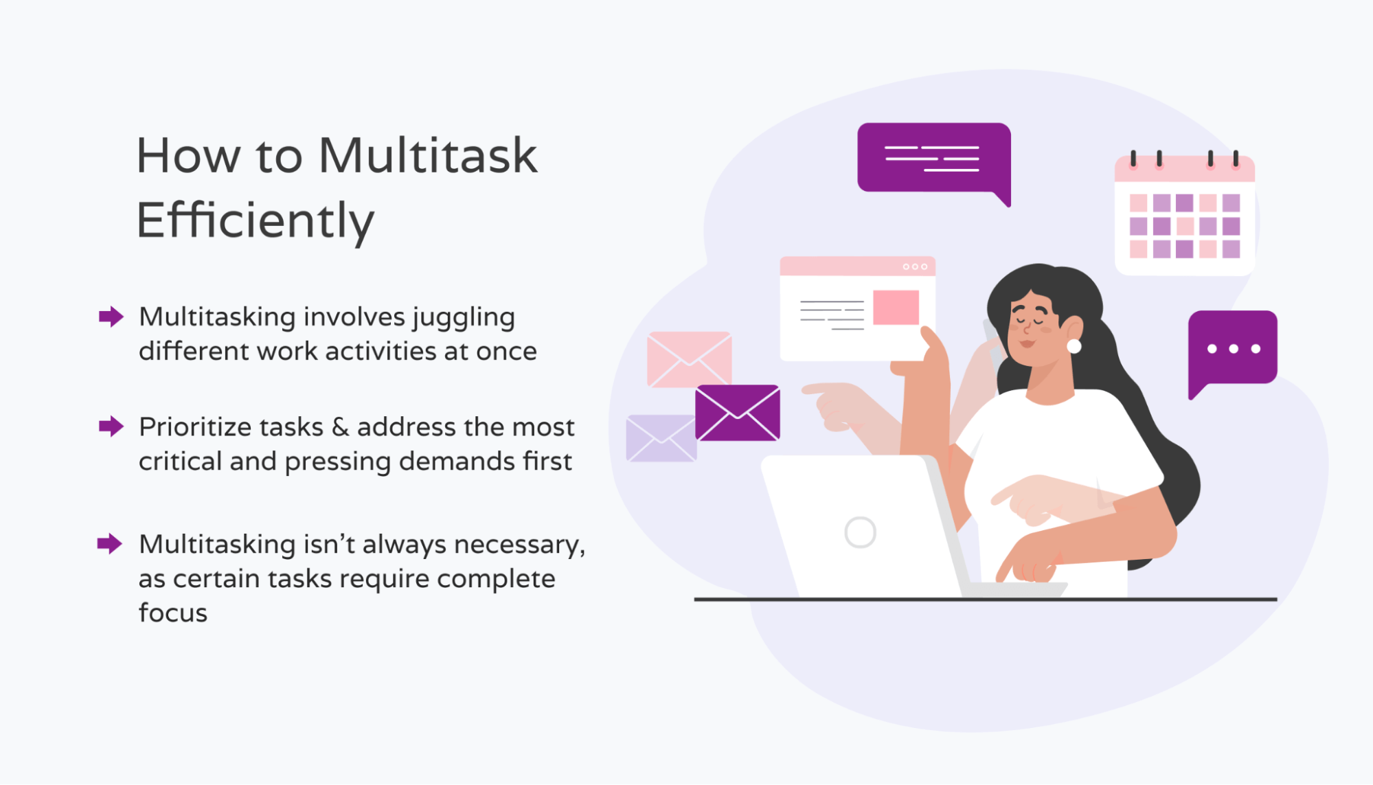 Tips for multitasking