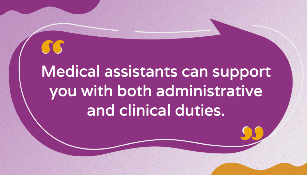 Medical assistant support