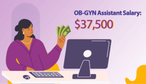 Annual salary for an OB-GYN assistant