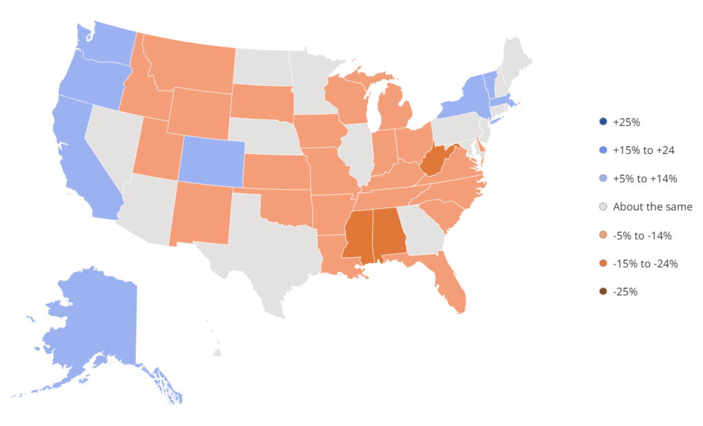 What Is An Appointment Receptionist Hello Rache   Receptionist Salaries By U.S. States 1024x620 