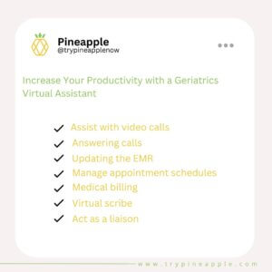 Increase Your Productivity with a Geriatrics Virtual Assistant