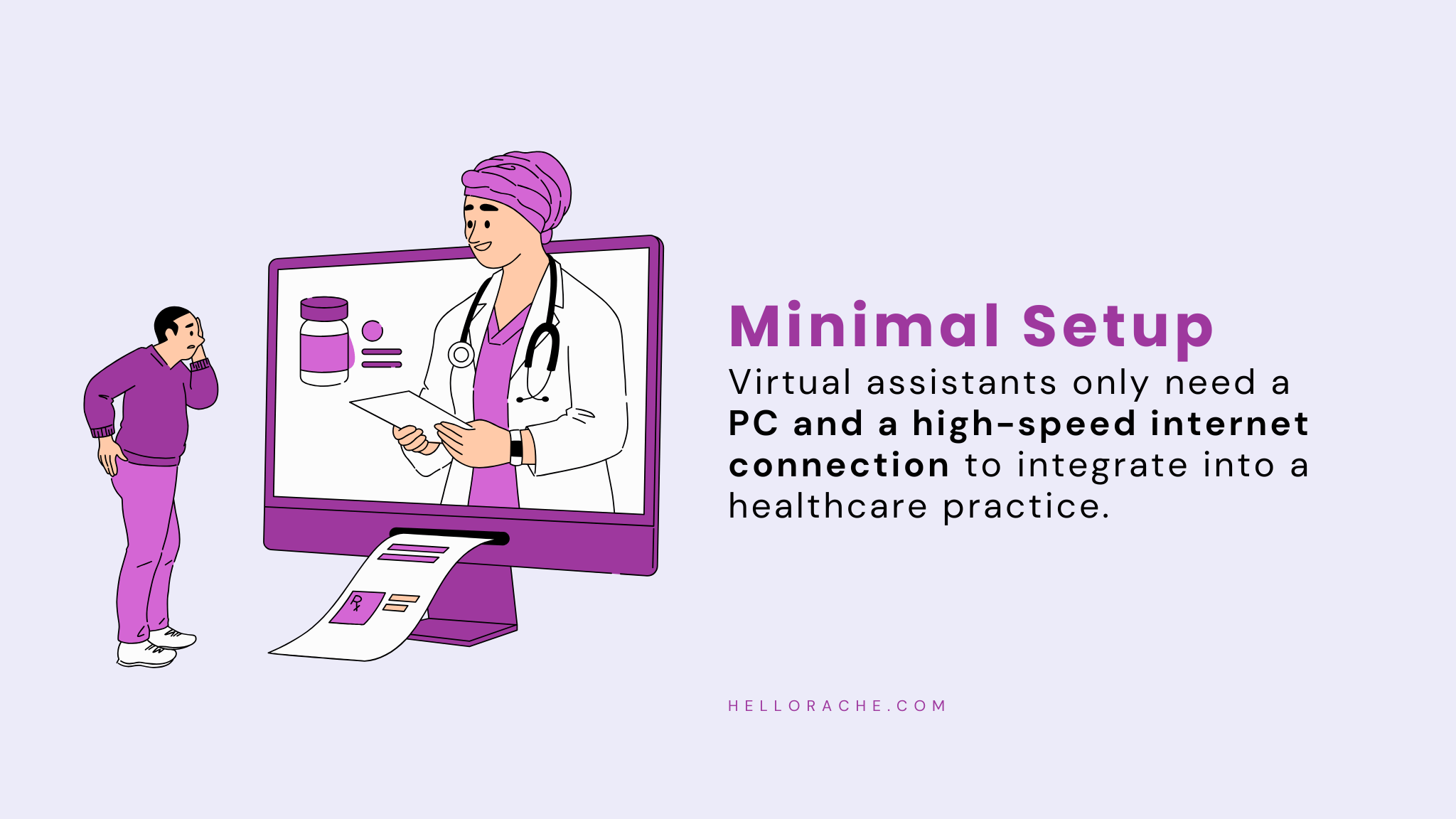 Virtual-assistant-minimal-setup-healthcare - Hello Rache