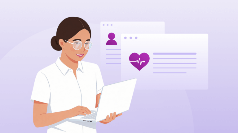 Image illustrating medical practice management solution