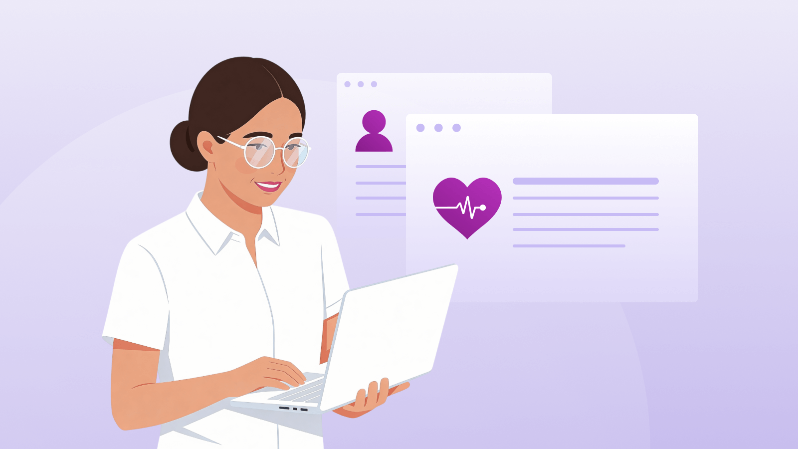 Image illustrating medical practice management solution